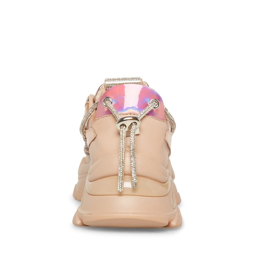 Beige Steve Madden Miracles Women's Sneakers | PH 7925EDQ